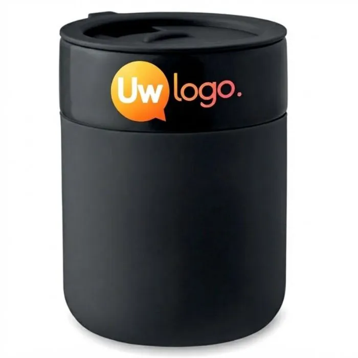 Personaliseerbare keramische beker van 330 ml - QERAM