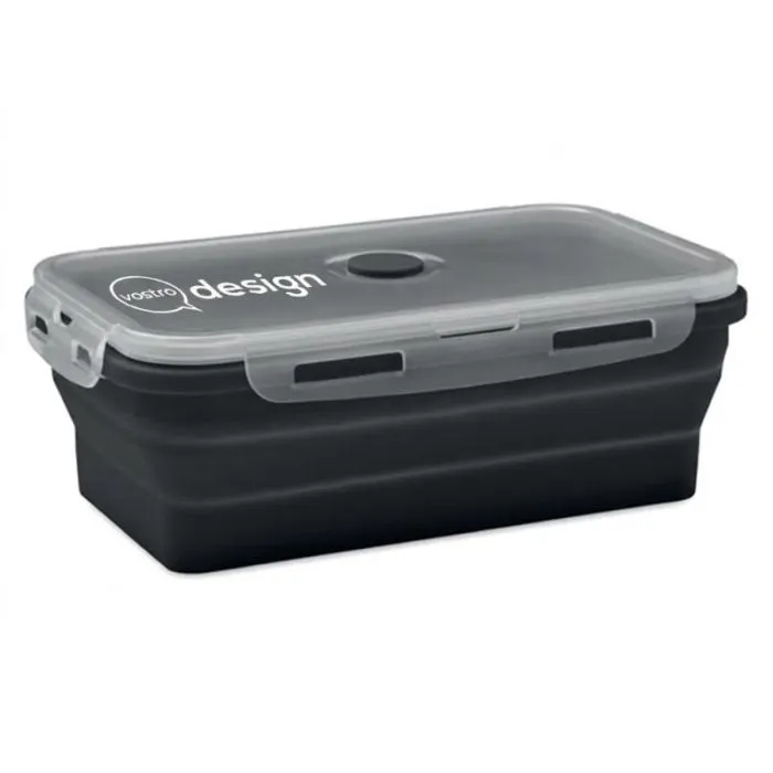Contenitore per il pranzo pieghevole in silicone da 1200 ml con logo aziendale - KOLAPSO