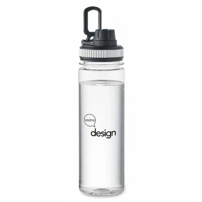 Bottiglia personalizzata in RPET con tappo in PP, capacità 750 ml