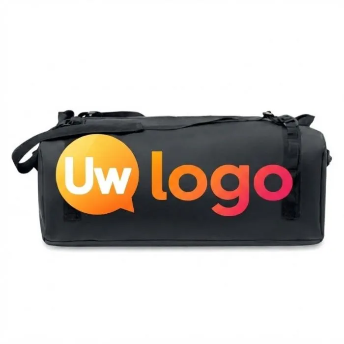 Grote, gepersonaliseerde sport- of reistas van tarpaulin met schouderriem