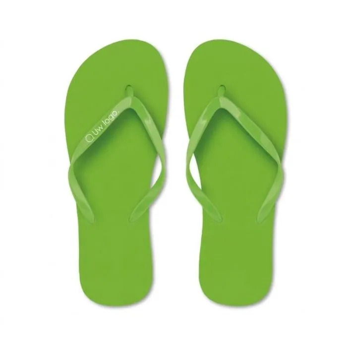 Personaliseerbare strandteenslippers, maat M