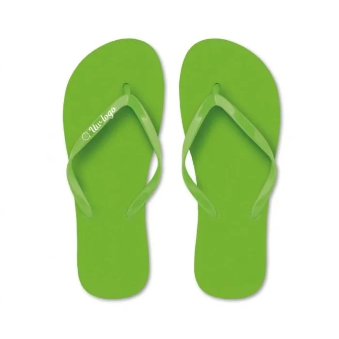 Personaliseerbare strandteenslippers, maat L