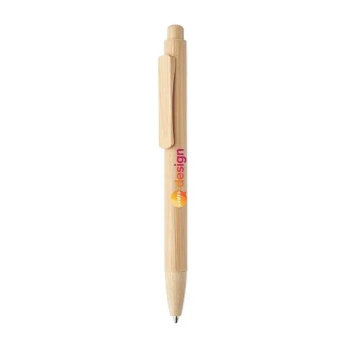 Penna a sfera promozionale in bambù - MAMBO