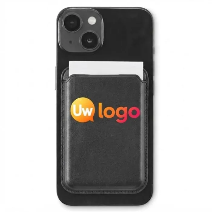 Personaliseerbare magnetische kaarthouder van PU – LEAMAG