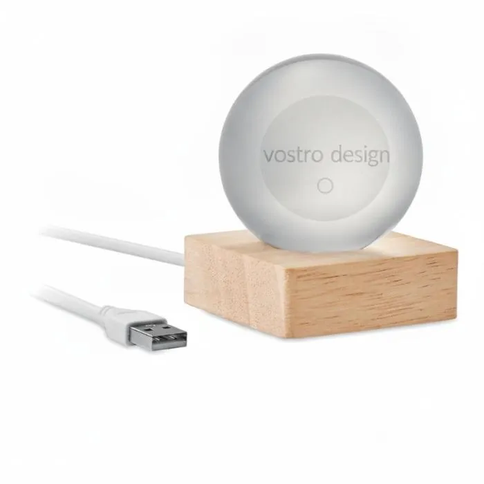 Sfera luminosa in vetro - LIGHT