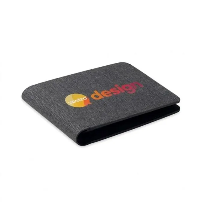 Portafoglio personalizzabile in PU con localizzatore Apple® Find My - WALL