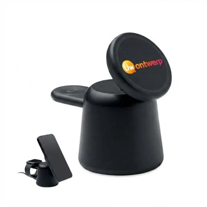 Op maat gemaakte draadloze 3-in-1-oplader van 15 W - SIMPA