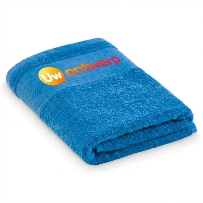 Handdoek 50 x 100 cm, 100 % katoen, 380 gr/m², personaliseerbaar - ISLAND 50