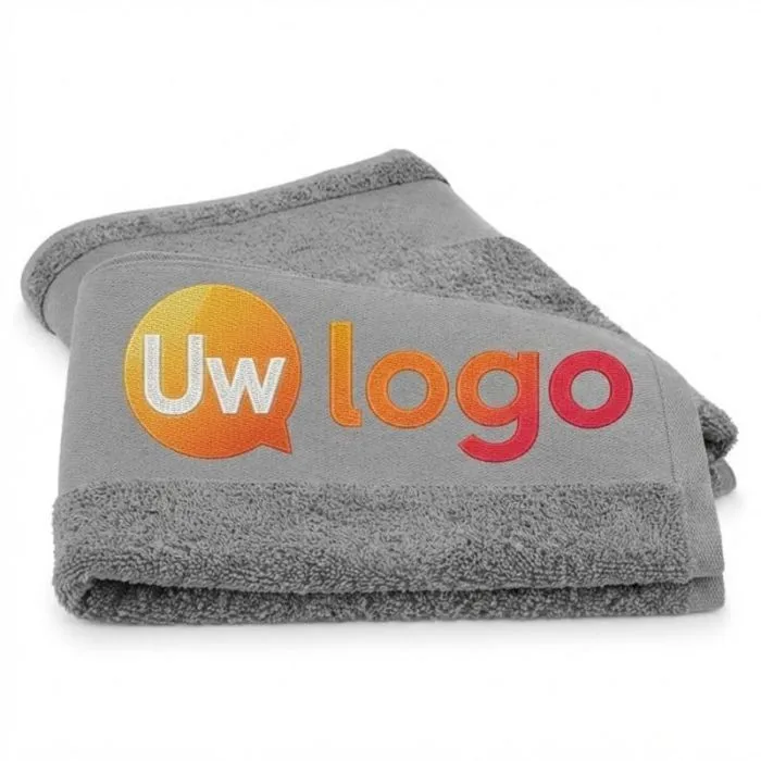 Handdoek van 70 x 140 cm, 100% katoen, 380 gr/m², personaliseerbaar - ISLAND 70