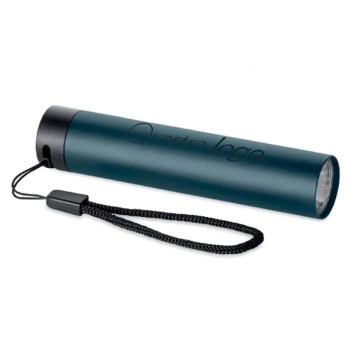 Torcia ricaricabile personalizzabile in alluminio riciclato – LUME