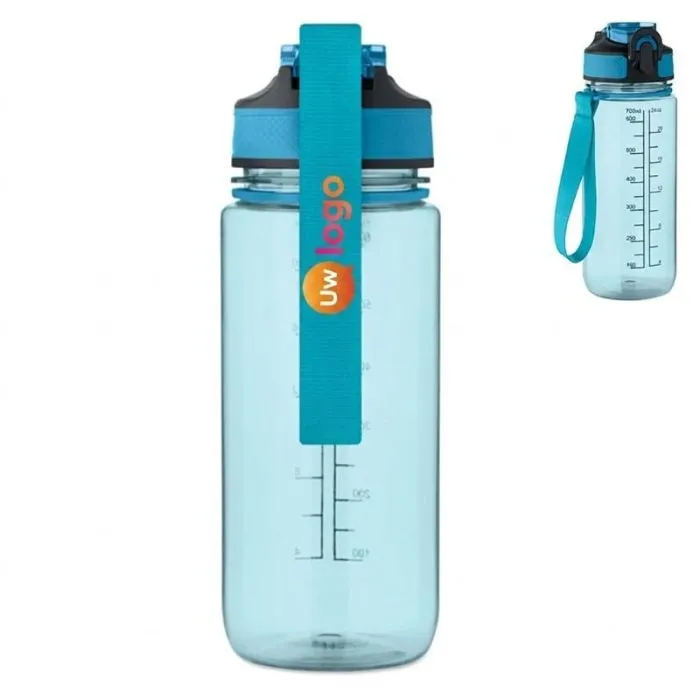 RPET-sportfles van 700 ml, personaliseerbaar - ENKEL