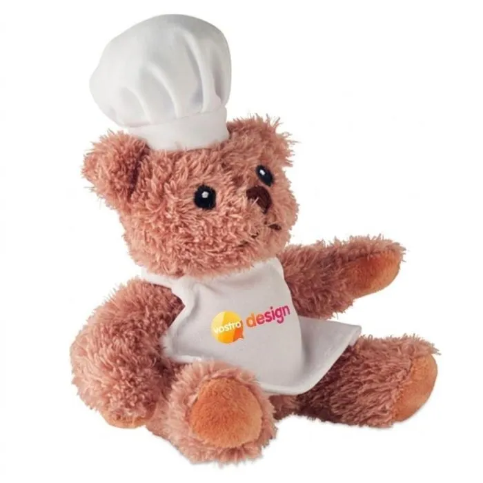 Orsacchiotto vestito da chef personalizzabile - TEDDCHEF