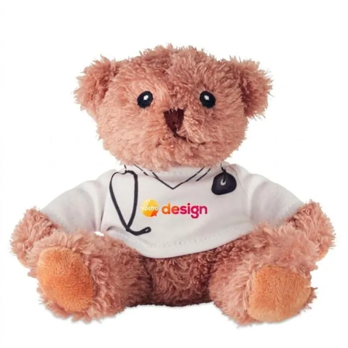 Orsacchiotto vestito da dottore personalizzabile - DOC