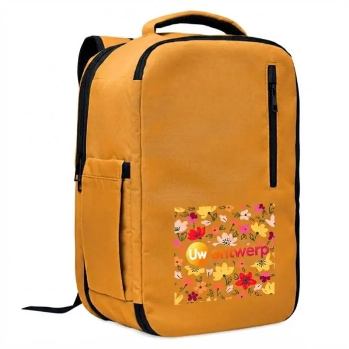 Personaliseerbare handbagagerugzak met 15-inch laptopvak - FLYSAFE