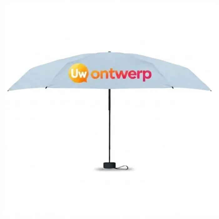 Opvouwbare stormparaplu 19" van 190T-pongé, personaliseerbaar - PORTLAND SIN