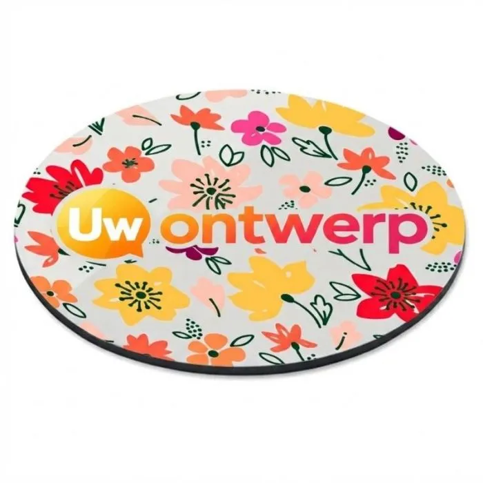 Ronde magneet van PVC met bedrukbare folie - MAGROUND