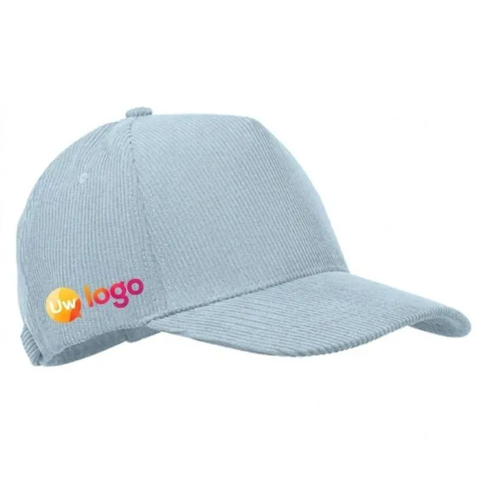 Personaliseerbare vijfhoekige pet van fluweel - WALE