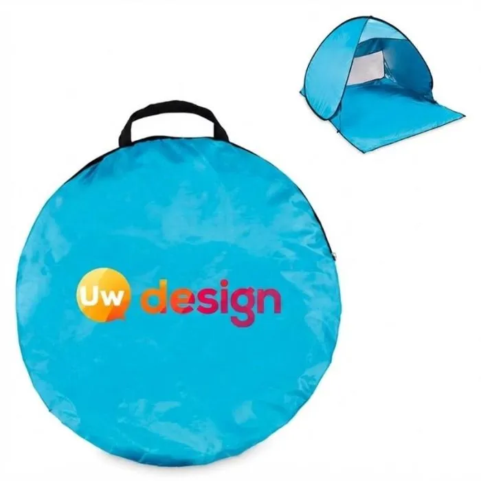 Personaliseerbare strandtent voor 2 personen van polyester - SHADE