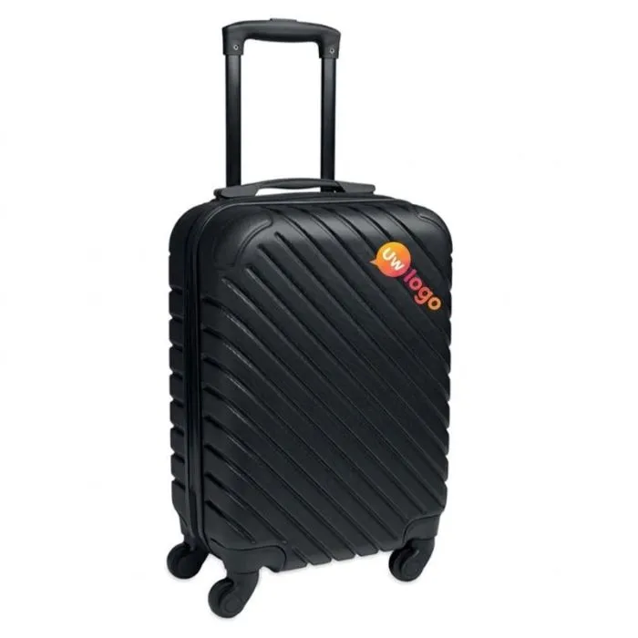 18'' ABS-trolleykoffer met 4 wielen, beveiligd, voor reclamedoeleinden - TREMONT