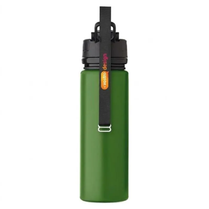 Borraccia sportiva pieghevole da 500 ml in silicone a tenuta stagna, personalizzabile - LETT