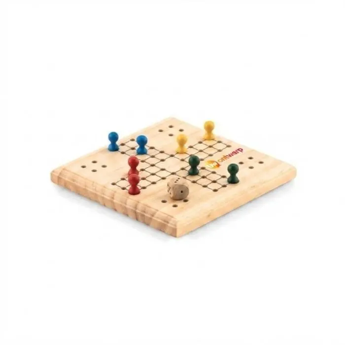 Gepersonaliseerd houten bordspel - LUDO