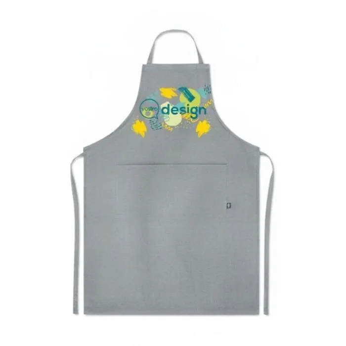 Grembiule da cucina personalizzato in canapa NAIMA APRON
