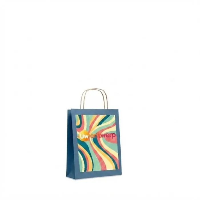 Gepersonaliseerde papieren tas, klein formaat PAPER TONE S