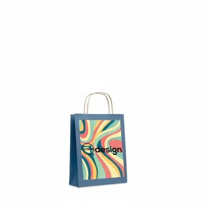 Borsa di carta personalizzata, formato piccolo, PAPER TONE S