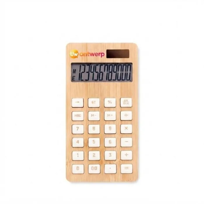 Gepersonaliseerde rekenmachine met 12 cijfers - CALCUBIM