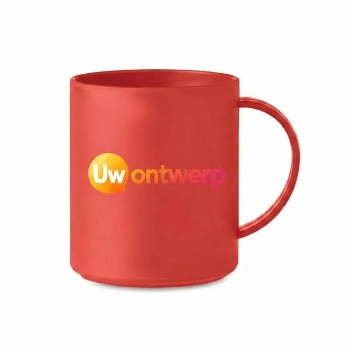 Herbruikbare PP-promotiebeker 300 ml MONDAY