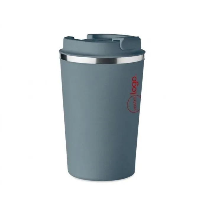 Bicchiere promozionale a doppia parete da 350 ml BRACE