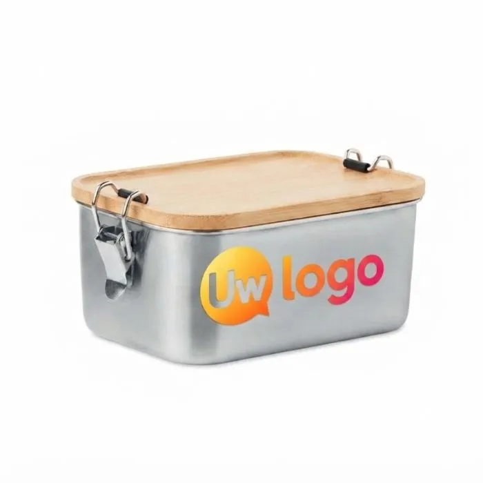 Gepersonaliseerde lunchbox van roestvrij staal. 750 ml SONABOX