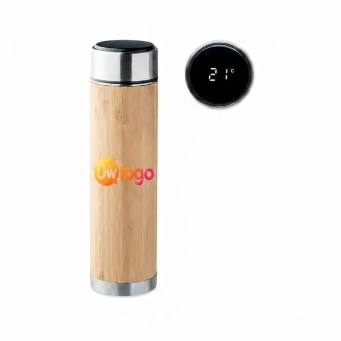 Gepersonaliseerde dubbelwandige drinkfles van 480 ml PANAY
