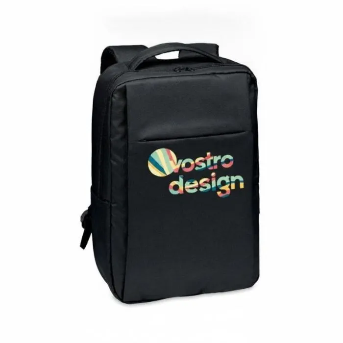 Zaino porta computer promozionale 300D RPET SEOUL