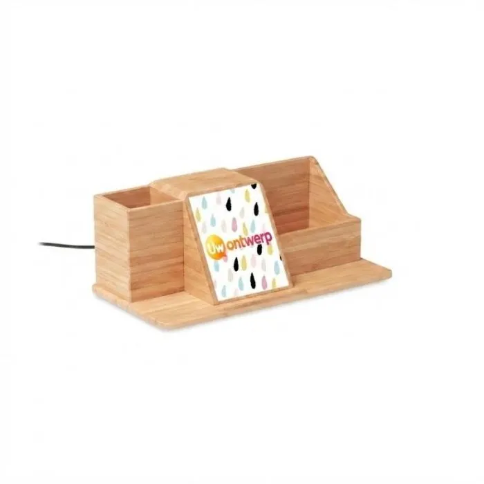 GROOVY draadloze oplader voor op het bureau (promotieartikel)