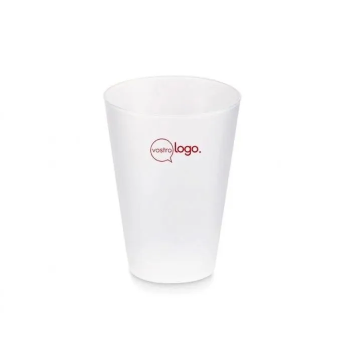 Bicchiere personalizzato riutilizzabile da 300 ml FESTA LARGE