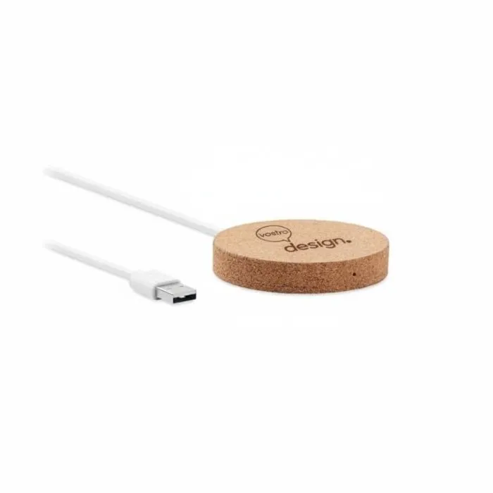 Caricabatterie wireless rotondo personalizzato KOKE