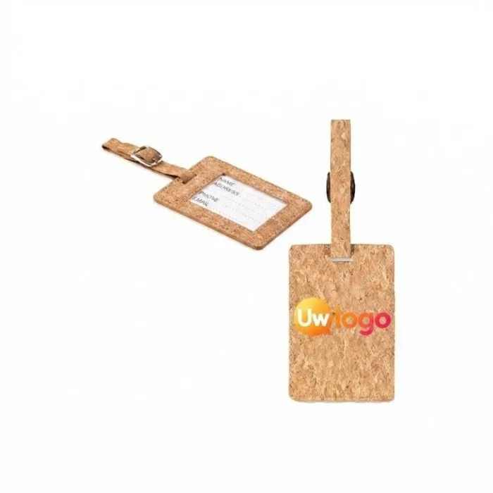 COCO-reclamebagagelabel van kurk