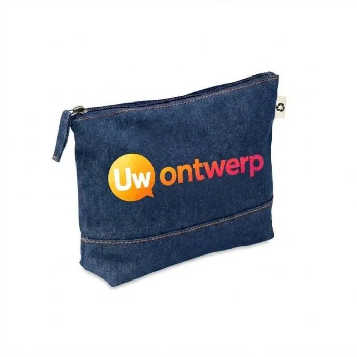 Gepersonaliseerd etui van gerecycled denim STYLE POUCH