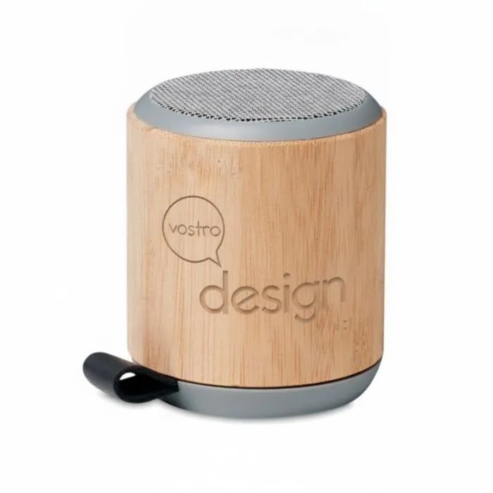 Altoparlante wireless personalizzato in bambù RUGLI