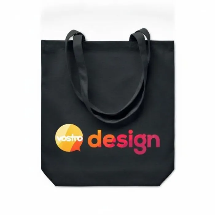 Borsa della spesa personalizzata in tela da 270 gr/m² RASSA COLOURED