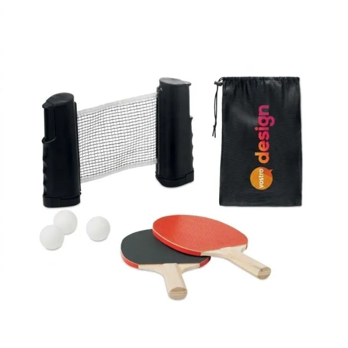Set da ping-pong promozionale PING PONG