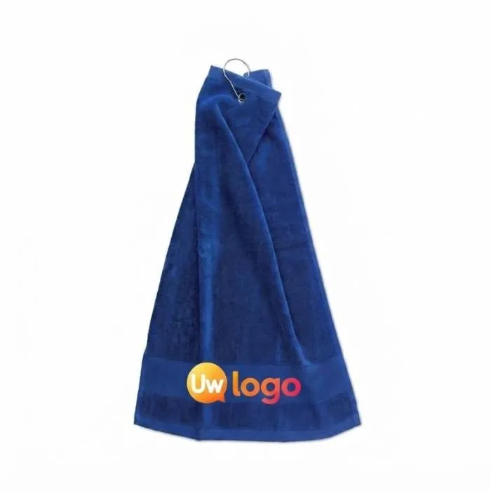 Promotionele golfhanddoek van katoen met HITOWGO