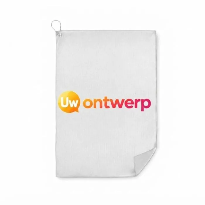 Gepersonaliseerde golfhanddoek van RPET van TOWGO