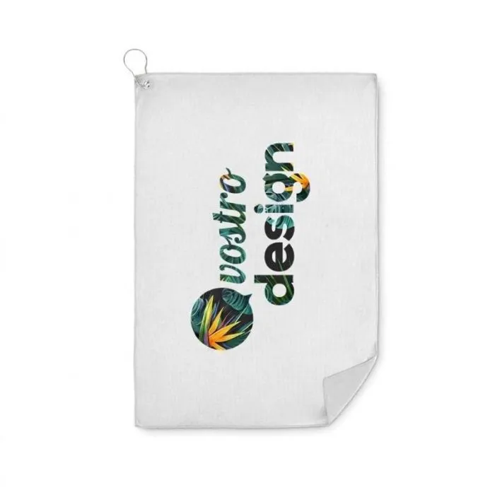 Asciugamano da golf personalizzato in RPET TOWGO
