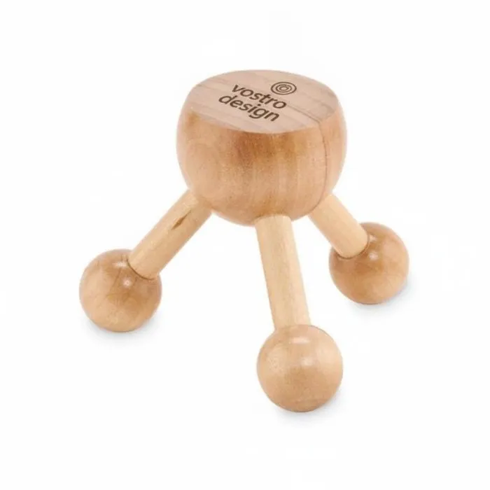 Massaggiatore manuale personalizzato in legno - ASSA