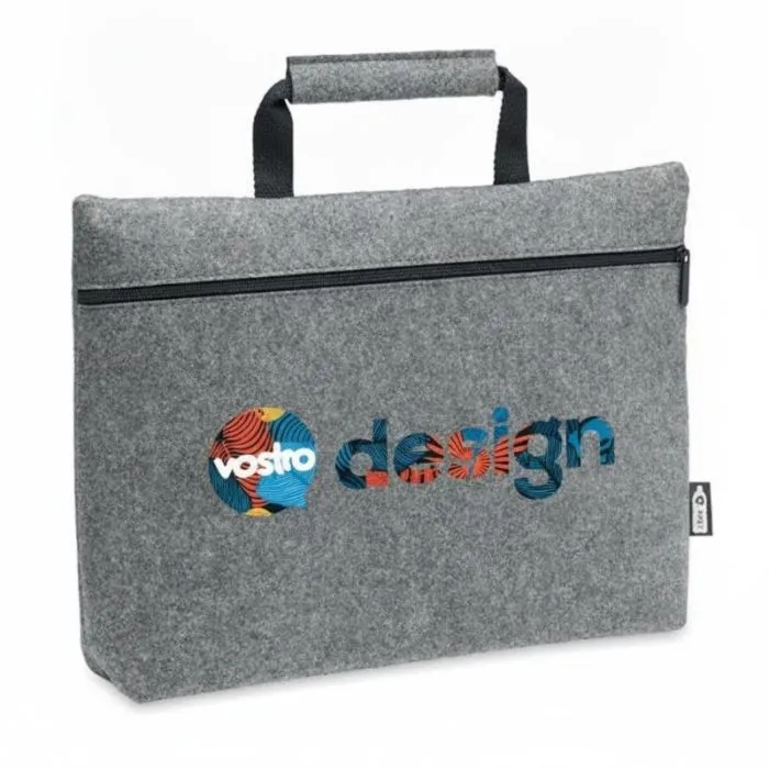 Borsa per computer in feltro RPET TAPLA promozionale