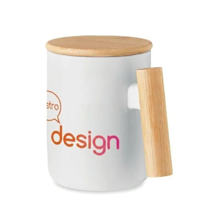 Tazza in porcellana personalizzata da 380 ml - MAJEST