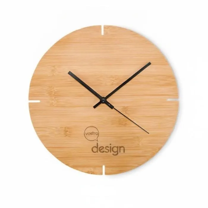 Orologio da parete in bambù promozionale - ESFERE
