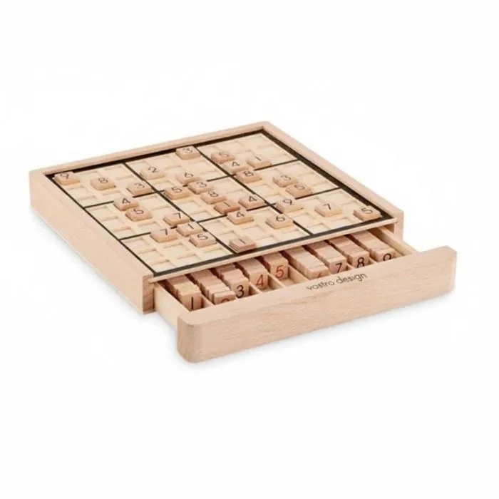 Gioco da tavolo Sudoku in legno promozionale - SUDOKU